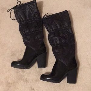 Enzo Angiolini Black Boots Size 5.5